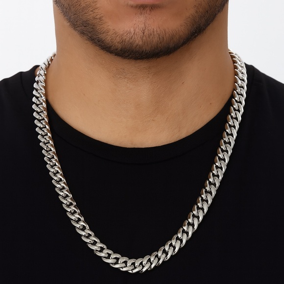 Cuban Link Chain Necklace for Men and Women - Picture 5 of 5